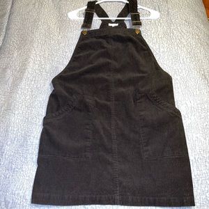 Black Pinafore Dress